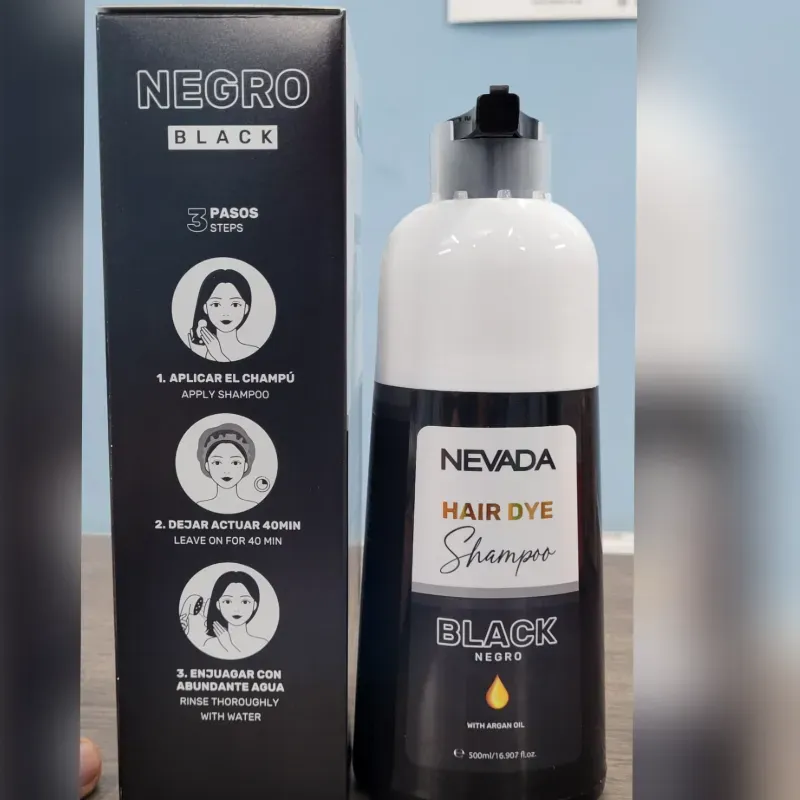 Shampoo de Tinte Negro Nevada 16 oz