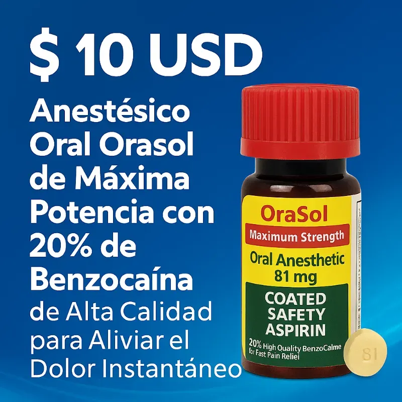 Anestésico Oral Orasol