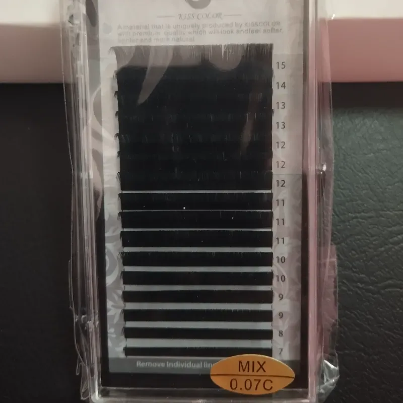 Pestañas clásicas 0.07C mixtas