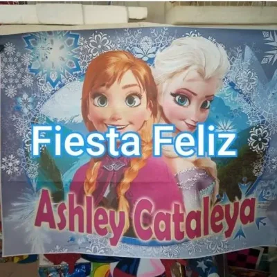 Pancarta Frozen