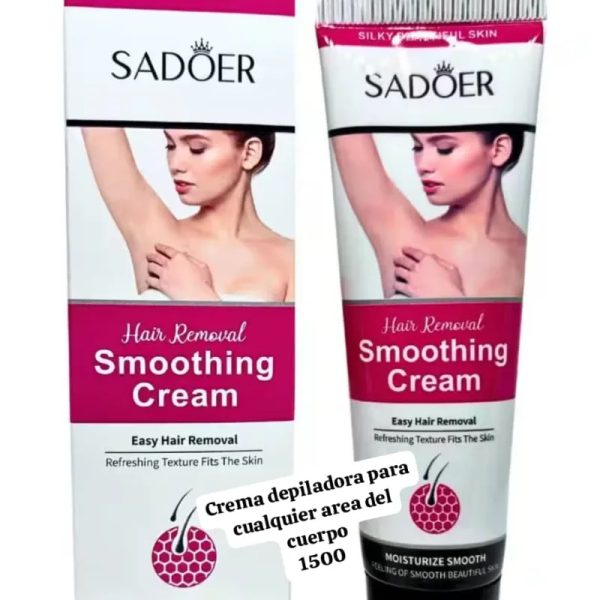 Crema depiladora