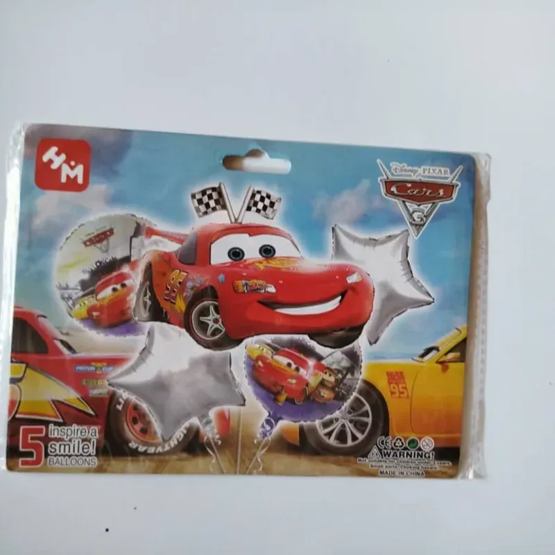 Set de globos de 5 piezas temáticos y de fiesta