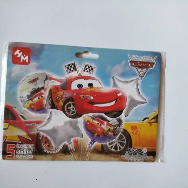 Set de globos de 5 piezas temáticos y de fiesta