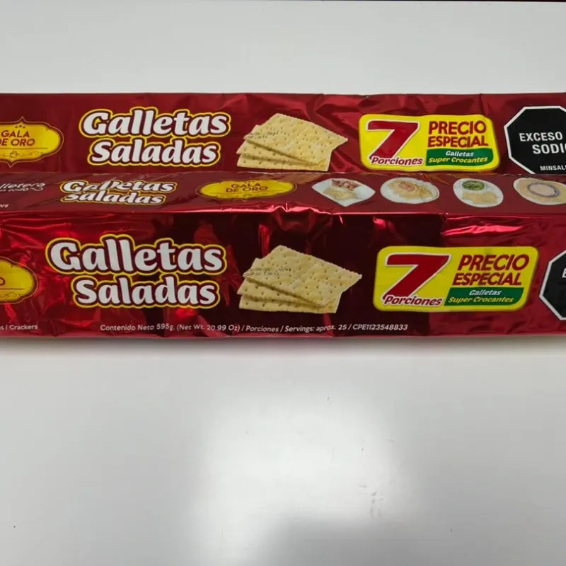 Galletas Saladas - 7 Porciones