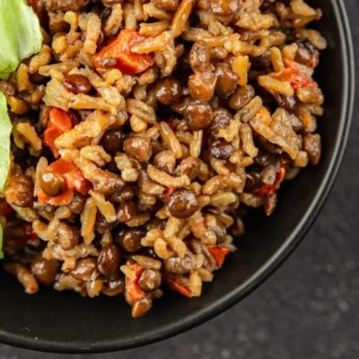 Congrí Cubano (Arroz con moro)