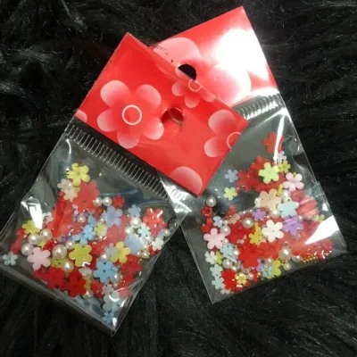 Flores de resina varias