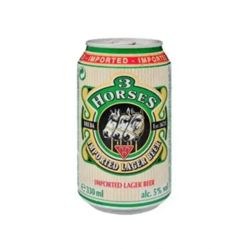 Cerveza 3 Horses (330 ml)
