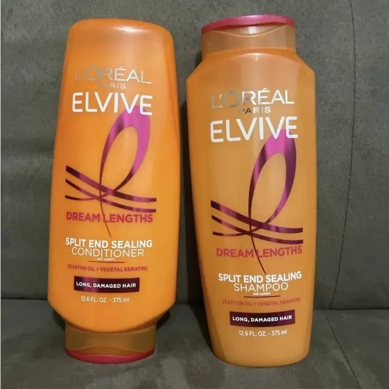 Juego de shampoo y acondicionador L'Oréal sellador de puntas abierta