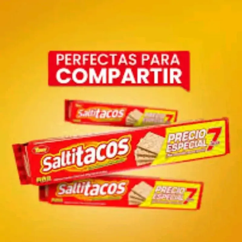 Galletas Saltitacos 7 tacos
