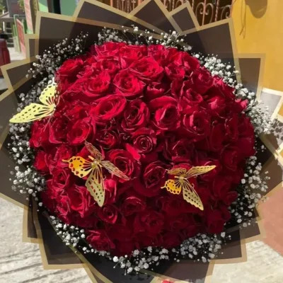 Ramo de 100 rosas