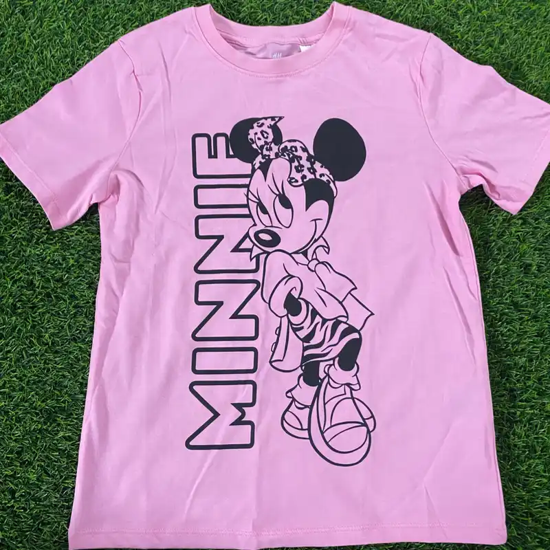 t-shirt de mini rosa