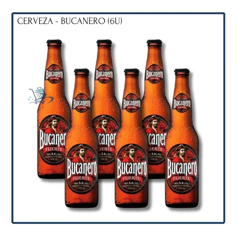 Cerveza - Bucanero 350ml (6u)