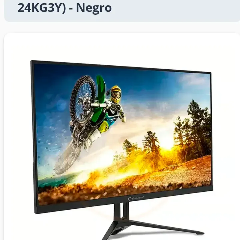 Monitor Acer AOPEN 23.8" LED FHD 180Hz 1ms FreeSync Monitor DisplayPort, HDMI (Modelo: 24KG3Y) - Negro
