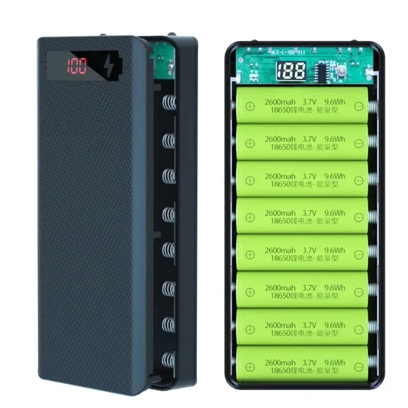 Carcasa para Banco de Energía/Dual USB, Micro USB y Tipo C