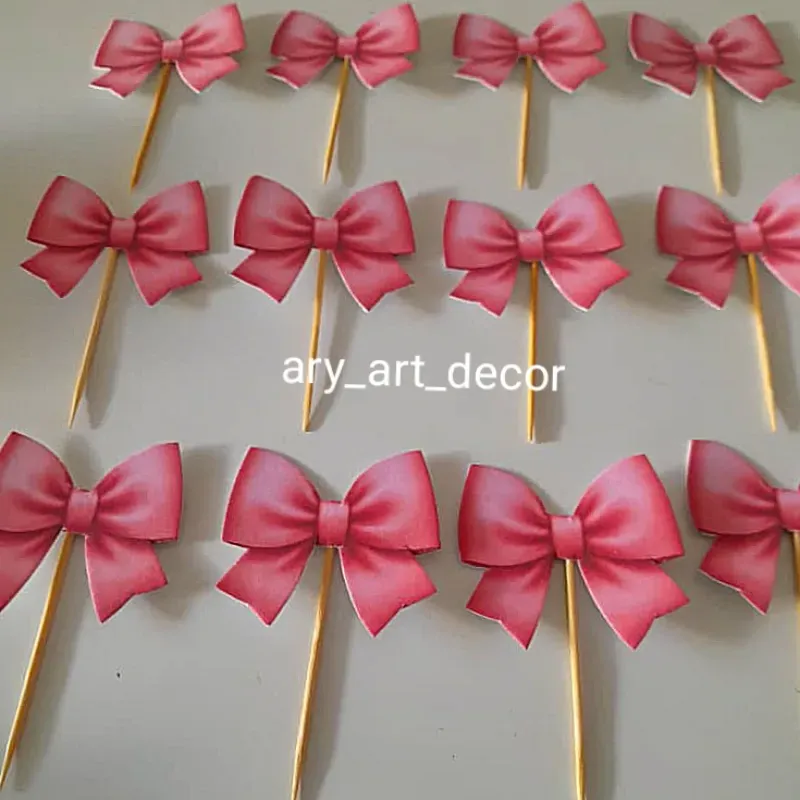 Toppers para cupcakes