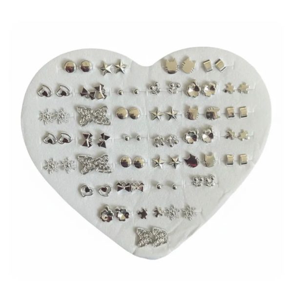Aretes Plateados