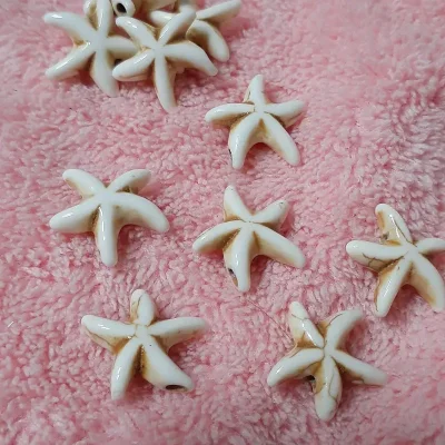 Estrellas turquesa blancas