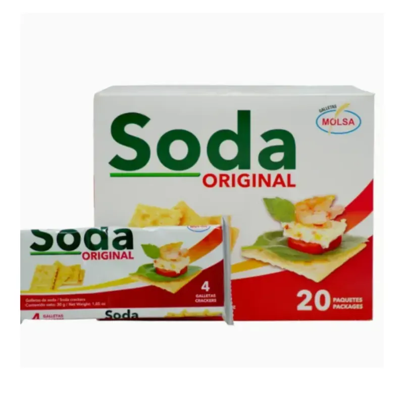 Galletas de soda, 20 paquetes