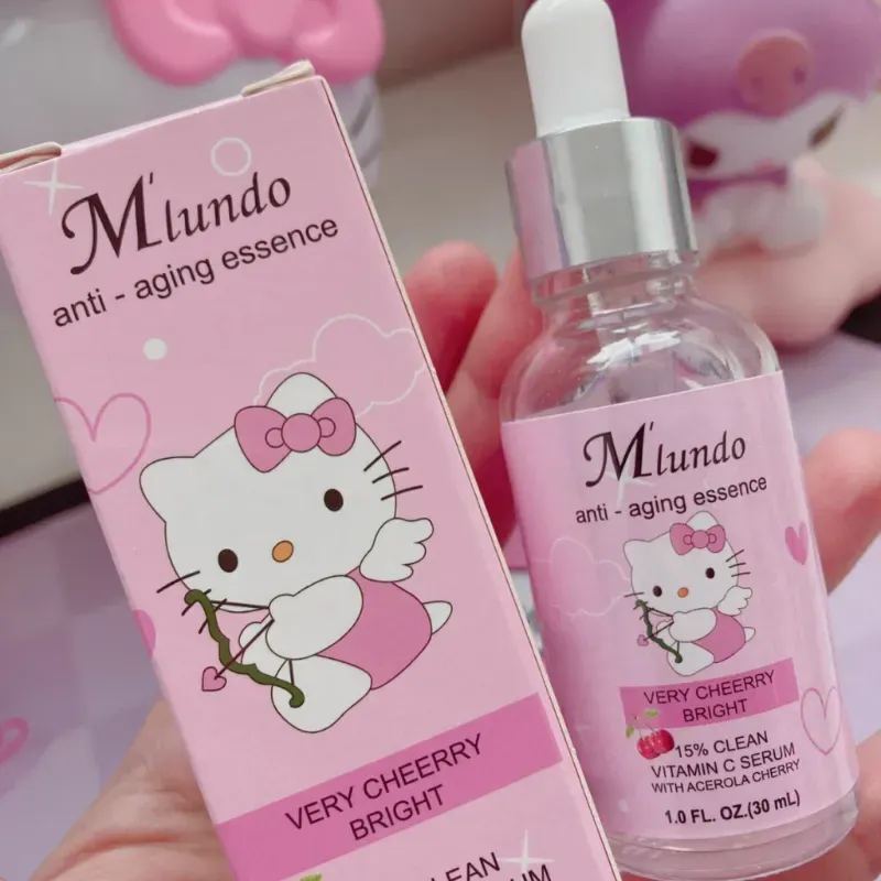 Suero de vitamina C con ácido hialurónico