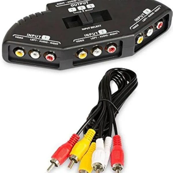 Spliter AV 3 en 1