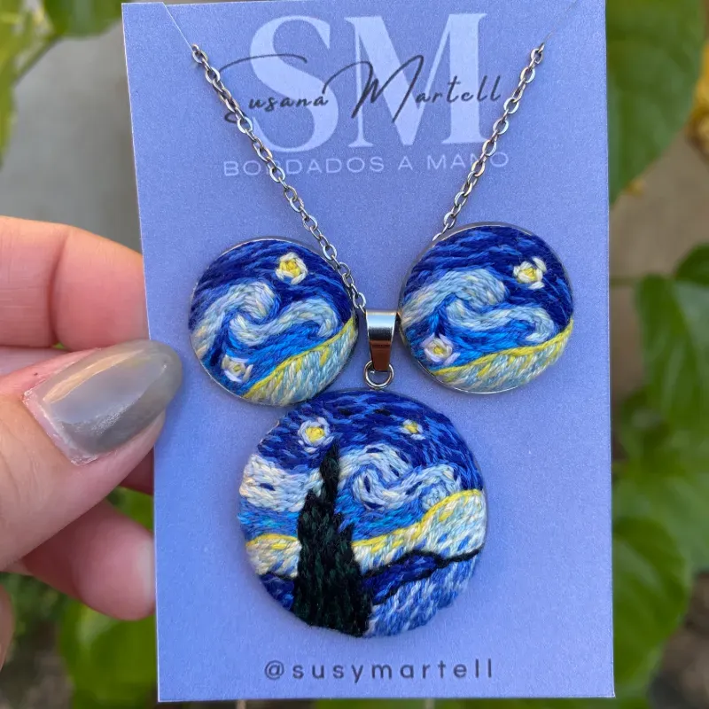 Set noche estrellada