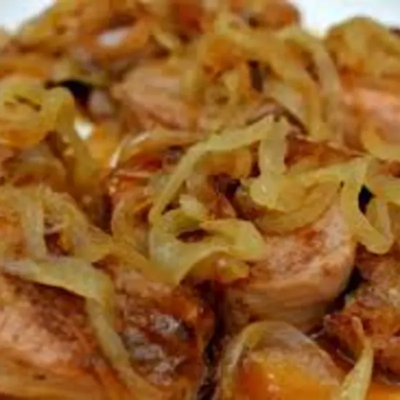 Lomo Ahumado Encebollado
