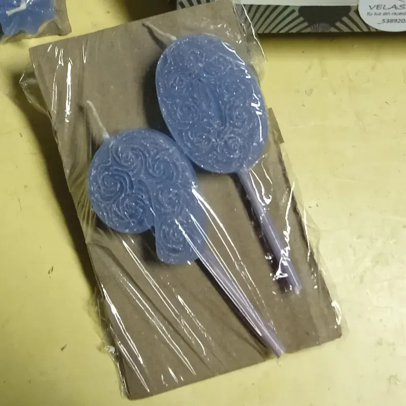 Velas númericas para celebraciónes