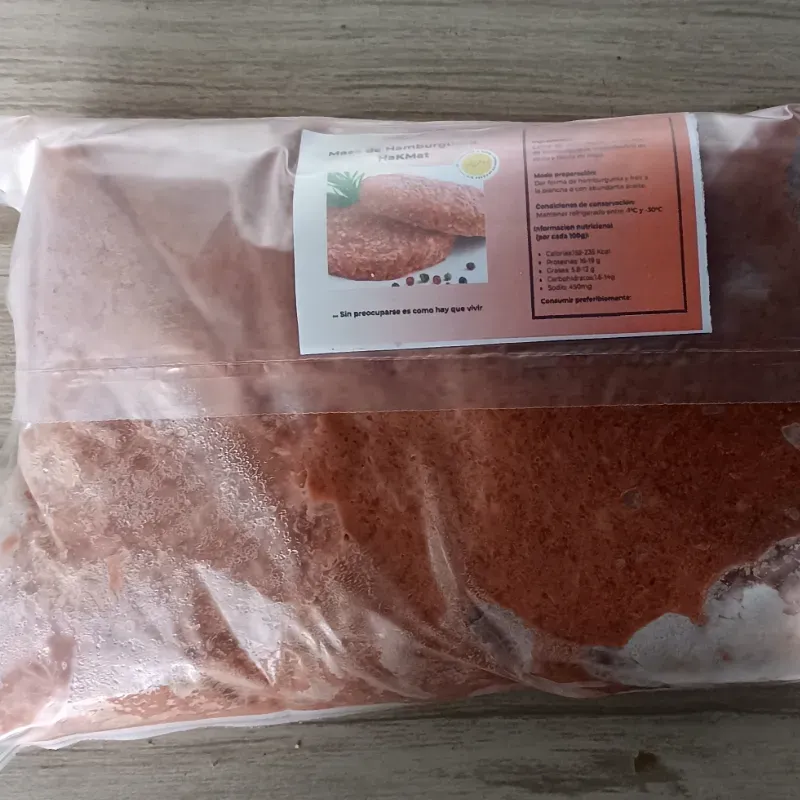 Masa de Hamburguesa de Pollo 1 kg