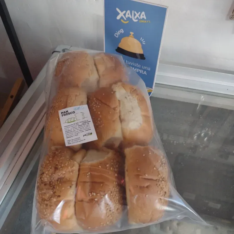 Pan Hamburguesa Pazillo con Ajonjolí