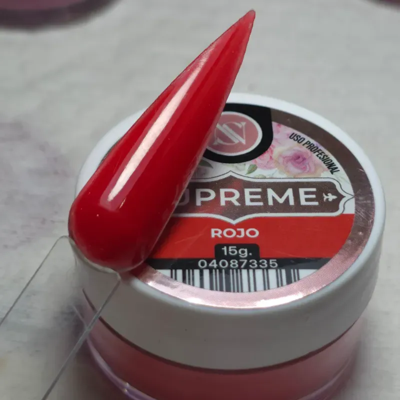 Acrílico Supreme Rojo
