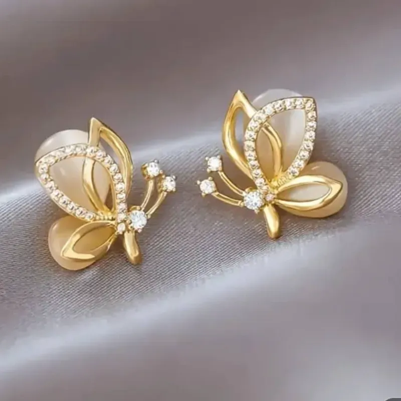 ARETES PEQUEÑOS TEMA MARIPOSAS