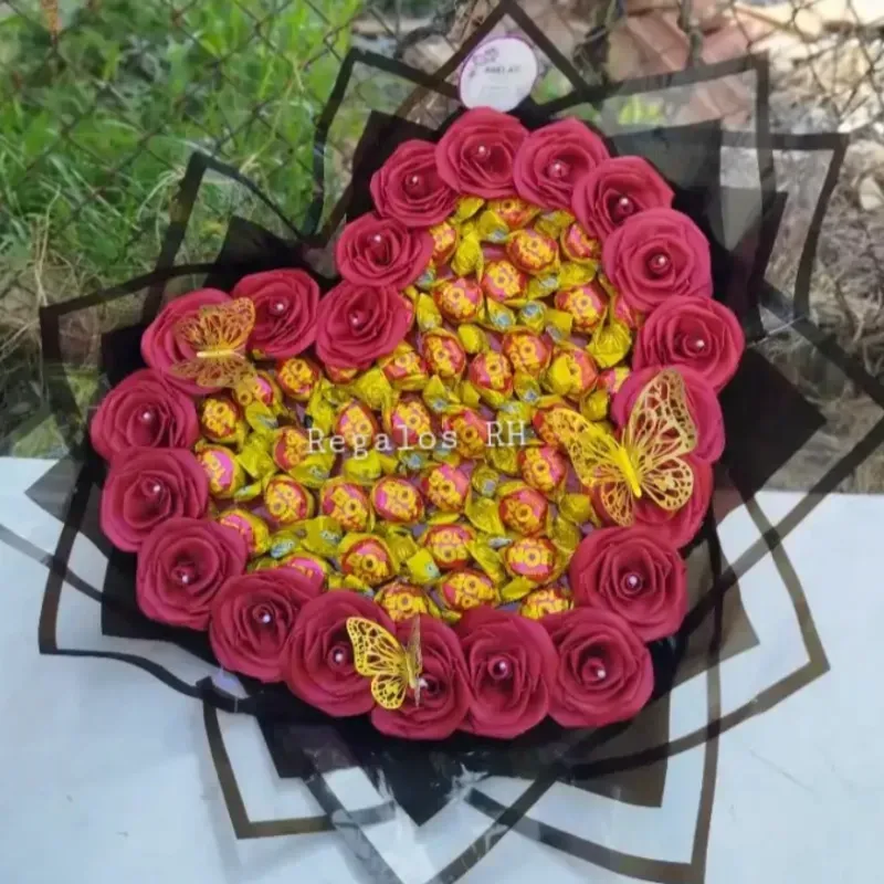 Corazón de chocolate  