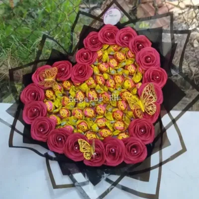Corazón de chocolate  