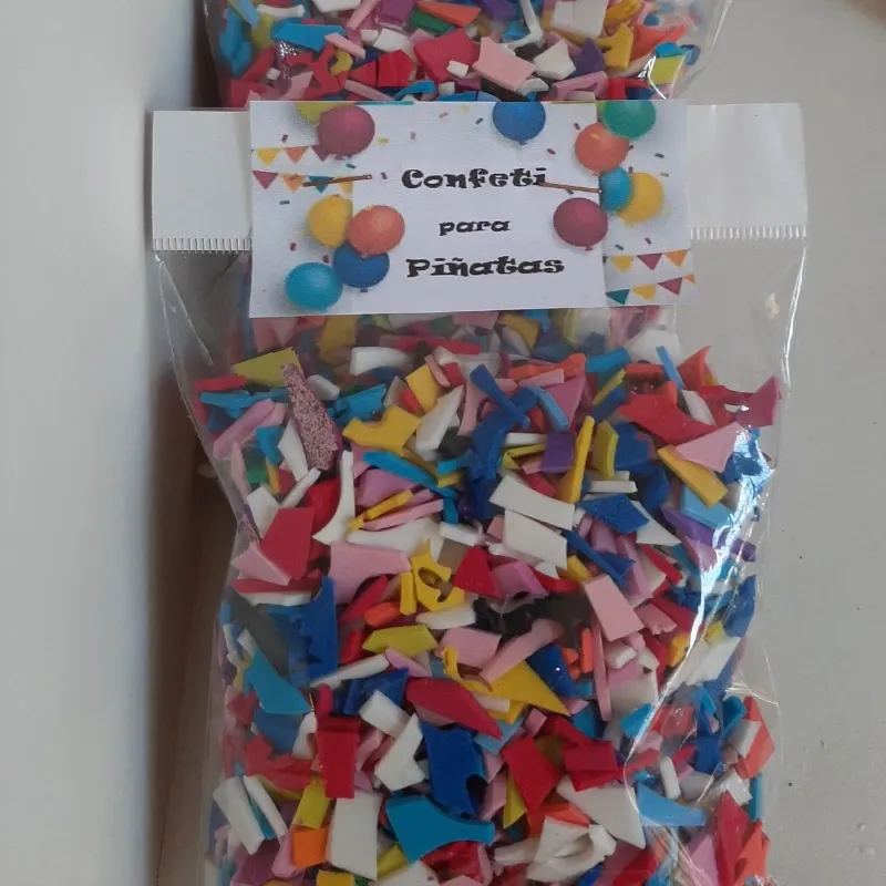 Confeti para piñatas