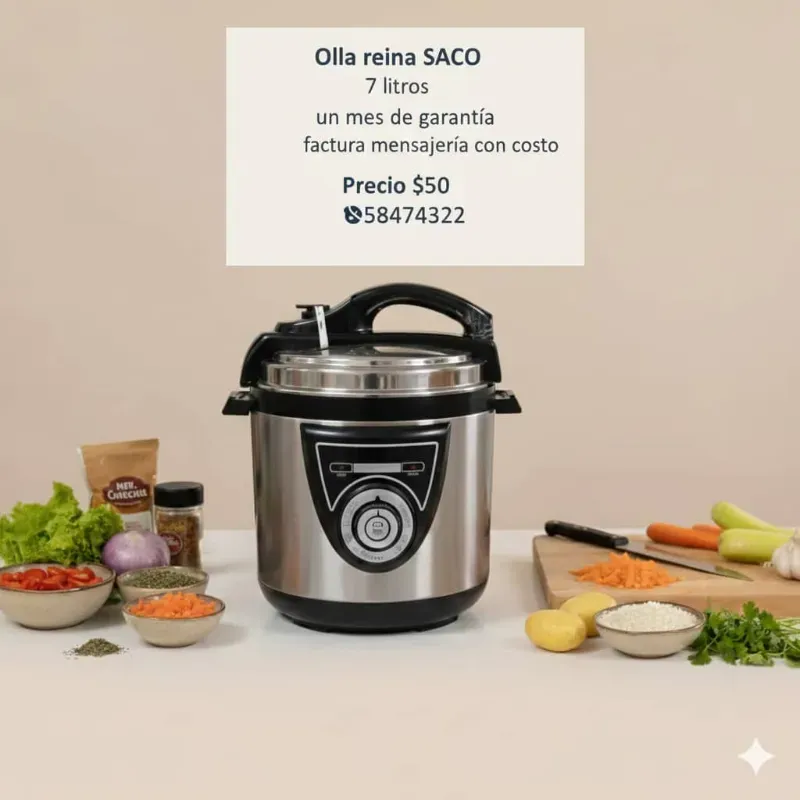 Olla reina SACO 7 litros