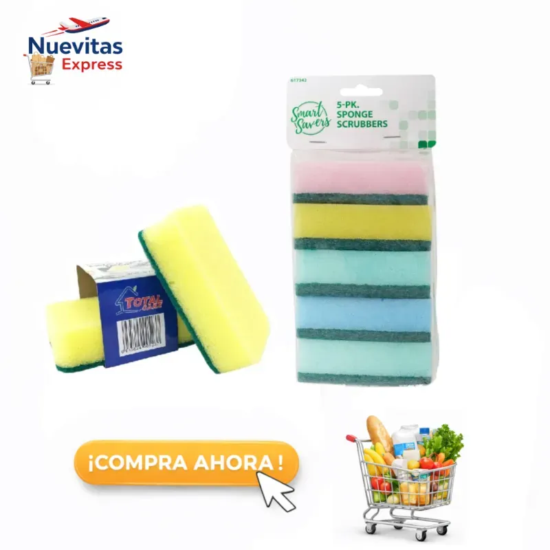 Set de 5 Esponjas de Fregar