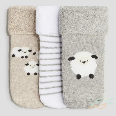 Pack 3 medias antideslizante H&M