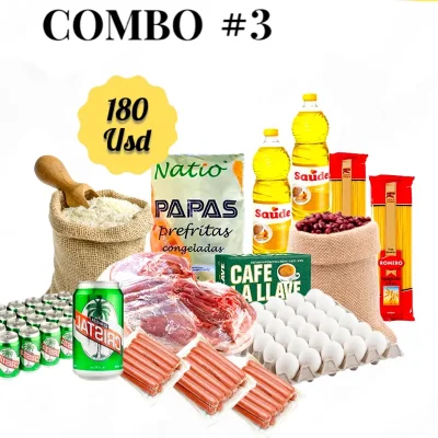 COMBO DE ALIMENTO 3