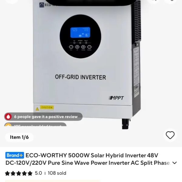 Inversor ECO-WORTHY