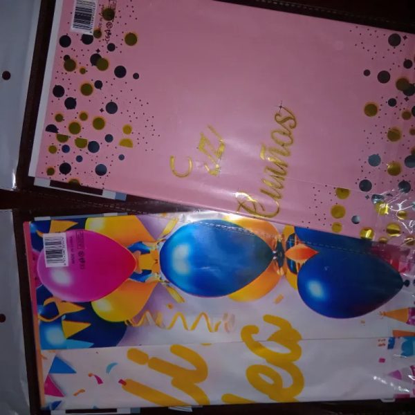 Manteles feliz cumpleaños