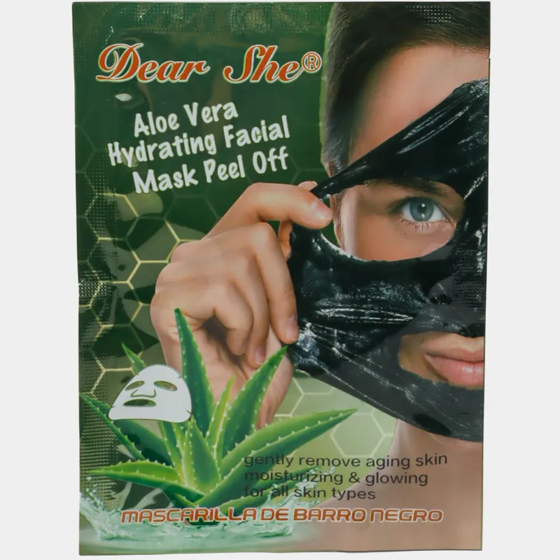 Mascarilla Facial Hidratante Peel Off de Aloe Vera