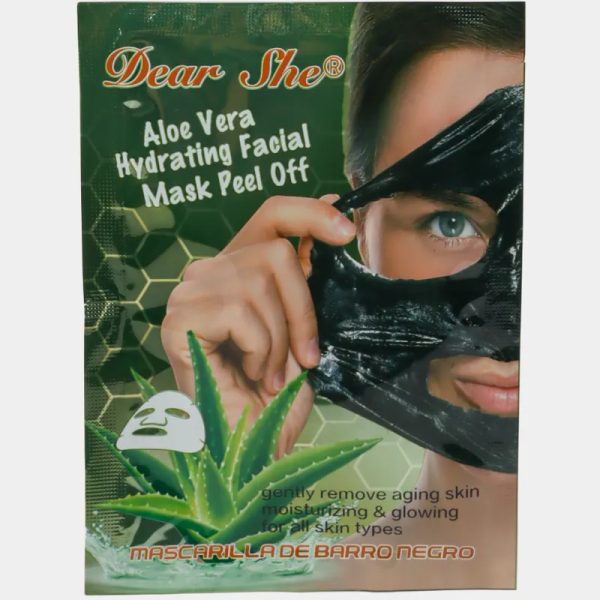 Mascarilla Facial Hidratante Peel Off de Aloe Vera