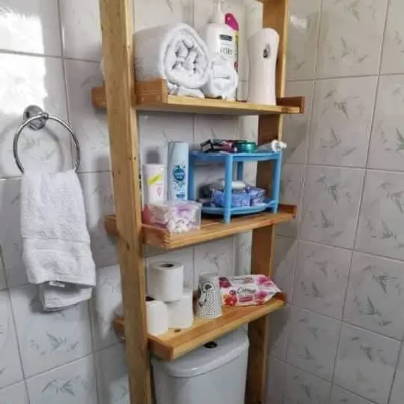 Mueble organizador para el baño