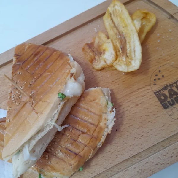 Sándwich de queso gouda