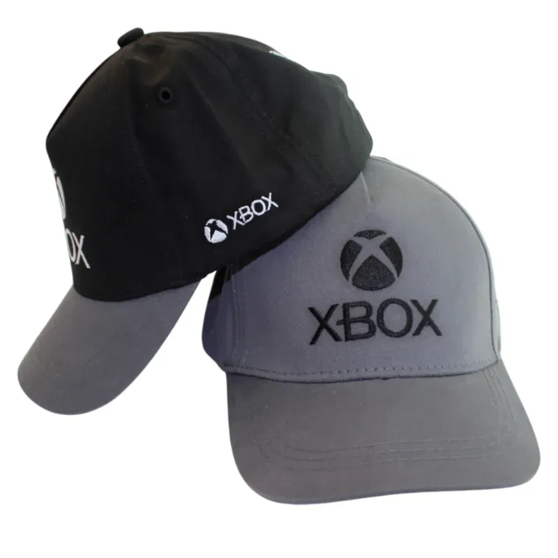 Set de Gorras Infantiles Xbox Color Gris/Negro
