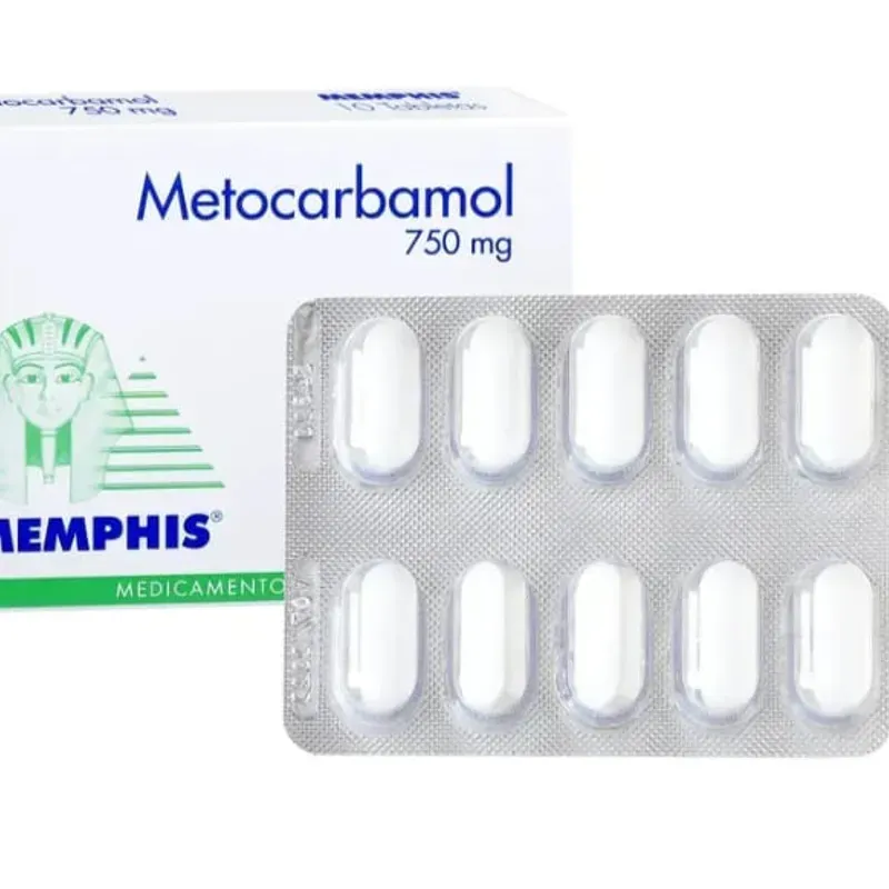  Metocarbamol (10 tab de 750 mg)