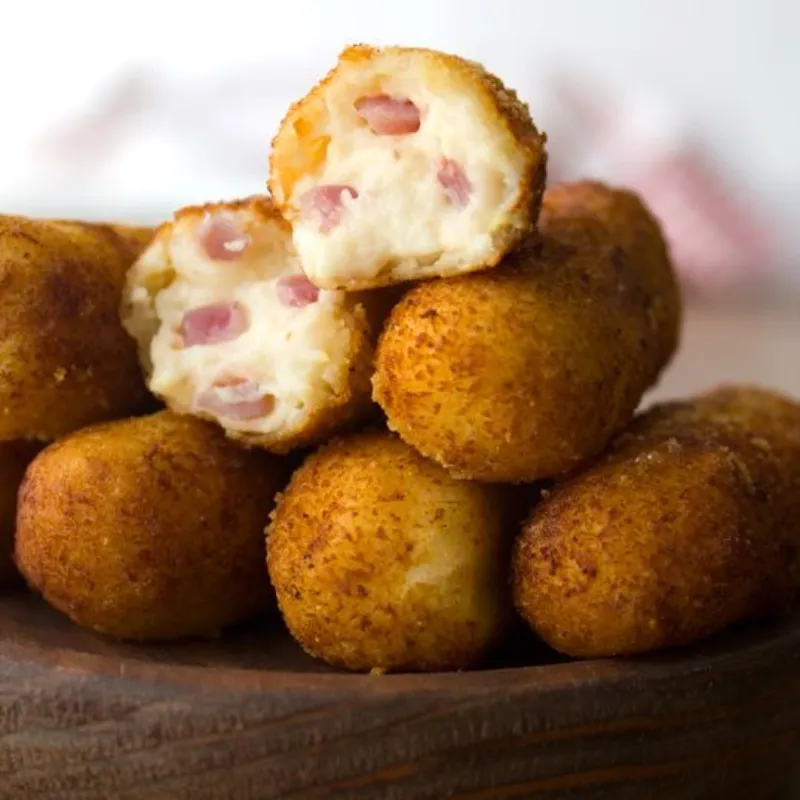 Croquetas de bacon