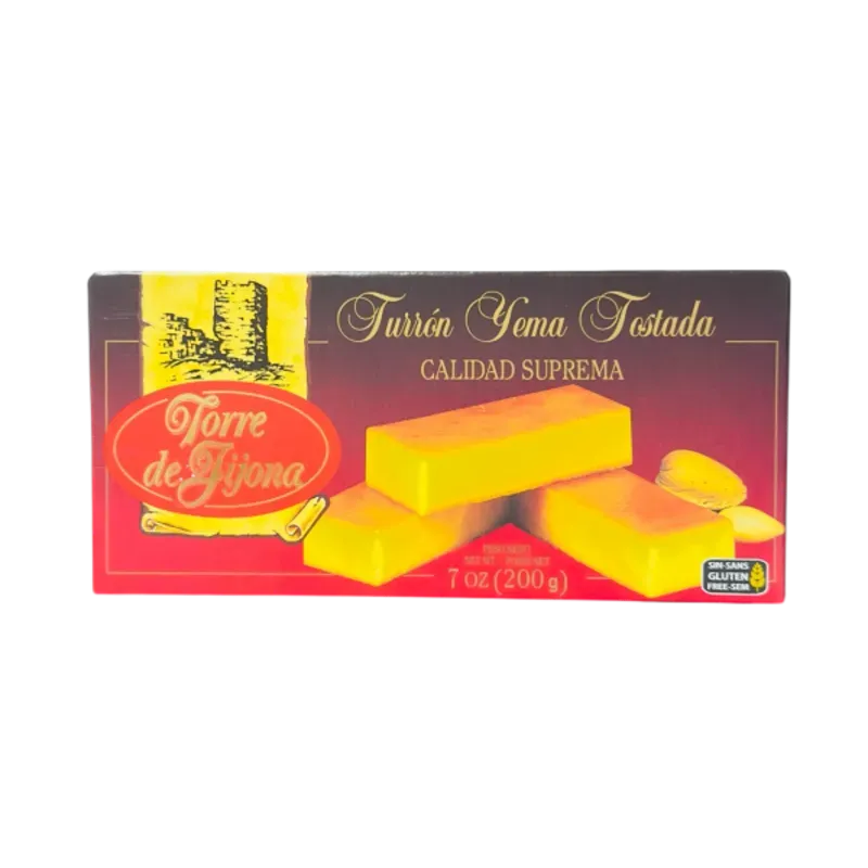 Turrón de Yema tostada 200g
