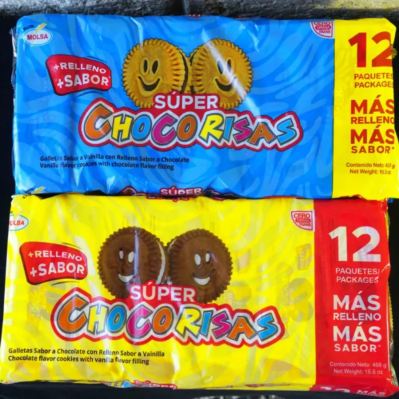 Galletas Dulces Rellenas (Súper Chocorisas)