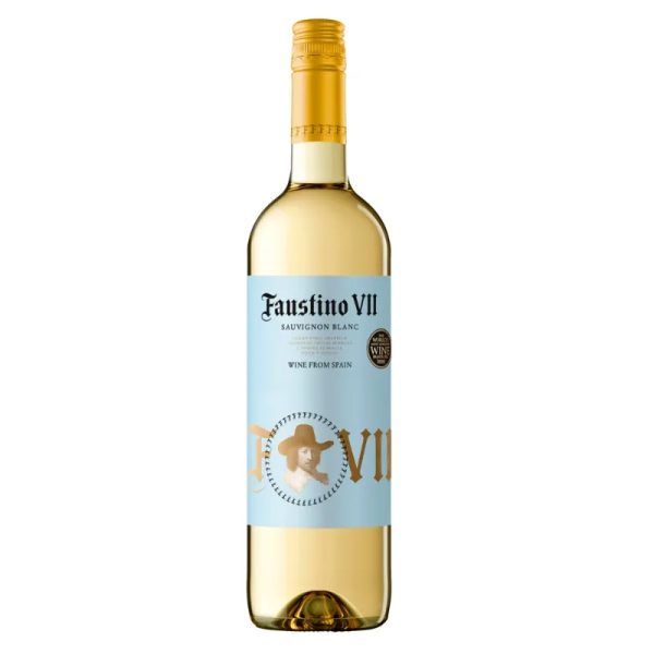 Vino Blanco Sauvignon Blanc D.O.Ca.Rioja FAUSTINO VII 750 ml 6/Caja